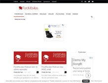 Tablet Screenshot of foromoviles.com